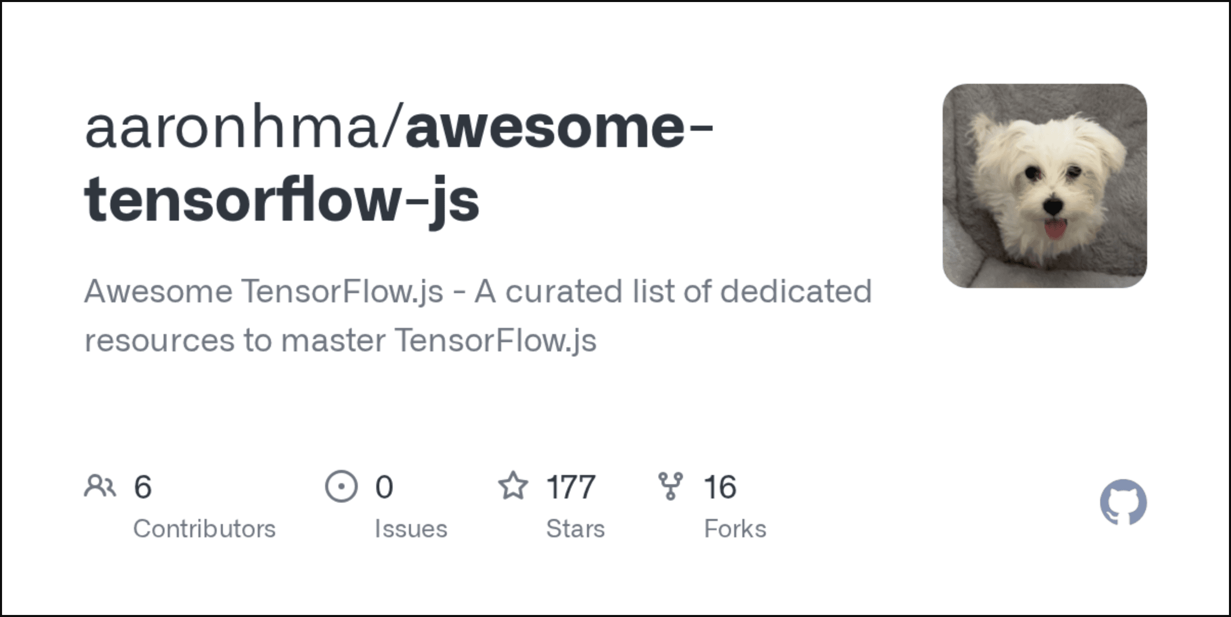 Awesome TensorFlow.js image
